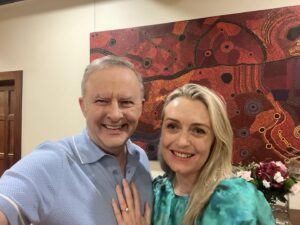 Anthony Albanese Instagram - She said yes ❤️