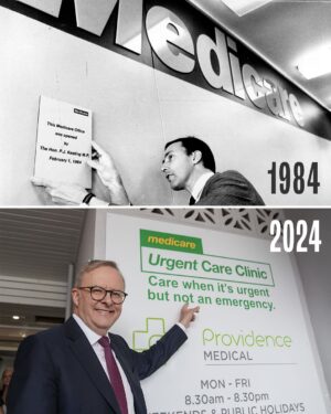 Anthony Albanese Instagram - 40 years of Medicare.