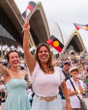 Anthony Albanese Instagram - Lovely to see so many enjoy the Australia Day concert at the Opera House.