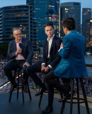 Anthony Albanese Instagram - Lovely to see so many enjoy the Australia Day concert at the Opera House.