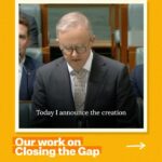 Anthony Albanese Instagram – Australians want to close the gap. Australians believe in the fair go. 

This Government remains determined to move reconciliation forward and seek better results for Indigenous Australians. Parliament House, Canberra