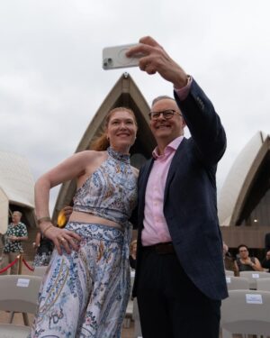 Anthony Albanese Instagram - Lovely to see so many enjoy the Australia Day concert at the Opera House.