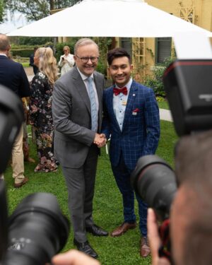 Anthony Albanese Instagram - The 2024 Australian of the Year nominees represent the best of our values: courage, compassion and kindness.

Wonderful to meet them all this morning, and hear their incredible stories.

Good luck this evening, and thank you to Taryn for all you’ve done as Australian of the Year.
