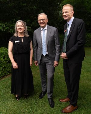Anthony Albanese Instagram - The 2024 Australian of the Year nominees represent the best of our values: courage, compassion and kindness.

Wonderful to meet them all this morning, and hear their incredible stories.

Good luck this evening, and thank you to Taryn for all you’ve done as Australian of the Year.