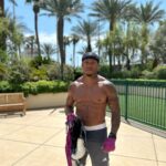 Anthony Yarde Instagram – Vegas heat is different 🥊 ☀️ Las Vegas, Nevada