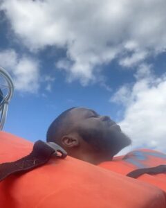 Anthony Yarde Instagram - I wish all the funny moments were caught on camera 😂 Caribbean Lake