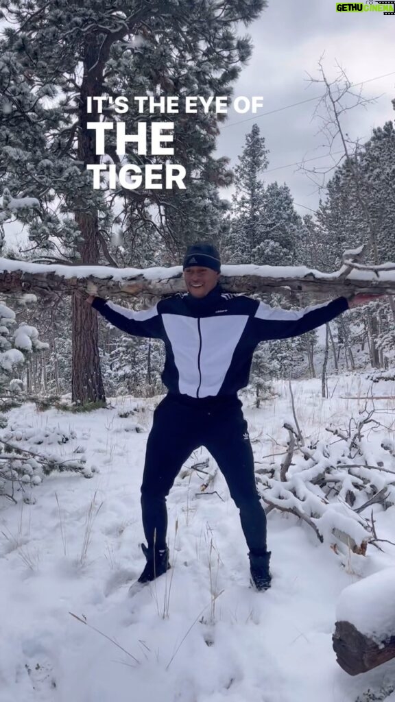 Anthony Yarde Instagram - Eye of the Tiger and the heart of a Lion - - #Rocky #Snow #BeastFromTheEast Ice and Fire