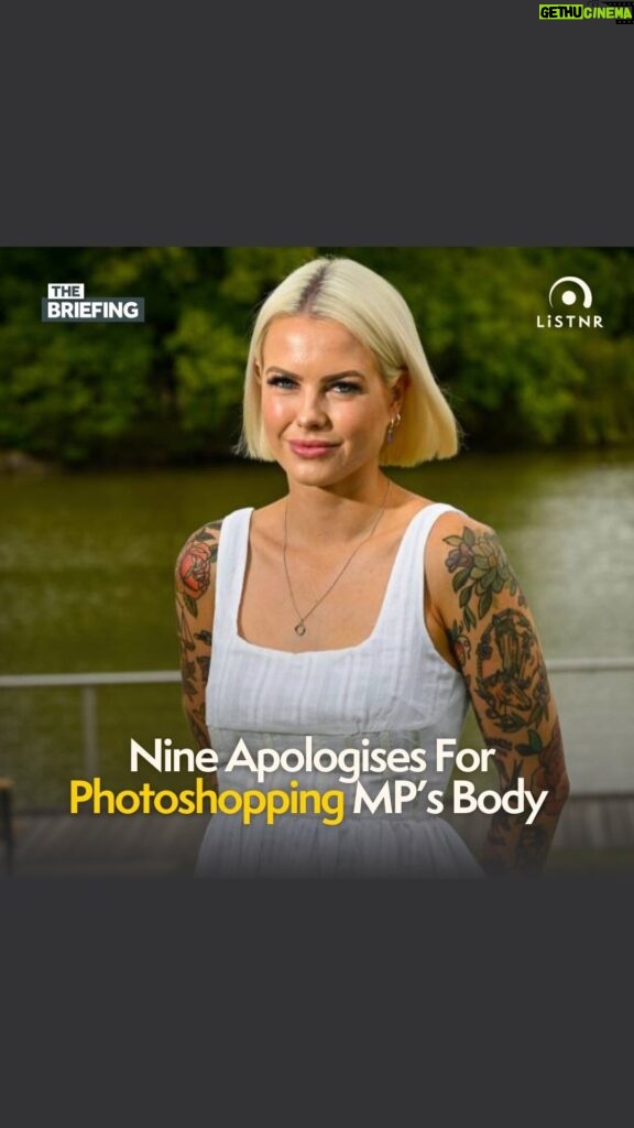 Antoinette Lattouf Instagram - Nine has apologised for using an AI generated image of Victorian MP Georgie Purcell. The image enlarged Ms Purcell’s breasts and exposed her midriff. #georgiepurcell #politician #ai #technology #nine #apology
