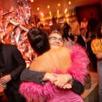 Antoinette Lattouf Instagram - A fright at 40! Hubby said “get dressed up for a fancy dinner with all your siblings” and instead he threw me the most epic party. Enjoy the double chin/catching flies pics. Ivy Penthouse