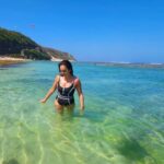Antoinette Lattouf Instagram - You’ll be relieved to know this is the last of the holiday spam. A definite highlight was watching the monkeys at the temple steal 3 pairs of sunnies, one hat, one iPhone and one haviana off unsuspecting tourists. Uluwatu Temple, Bali