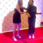 Antoinette Lattouf Instagram - How many duos can judge journalism excellence awards and also evaluate the best way to photograph the back of a dress? @michellestephenson_ and I deserve an award. We got the real scoop. But congrats to all the actual award winners. Good job. Etc etc 📸 @saltydingomedia Randwick Racecourse