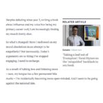Antoinette Lattouf Instagram - More than 3/4 of Aussie say they’d refuse to help someone who strongly disagreed with their views. While we’re not quite as bad or as polarised as the US, we’re in danger of catching up. I wrote some stuff about culture wars. And what I’ve learnt from saying less and listening more. Also head butting less.