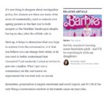 Antoinette Lattouf Instagram - More than 3/4 of Aussie say they’d refuse to help someone who strongly disagreed with their views. While we’re not quite as bad or as polarised as the US, we’re in danger of catching up. I wrote some stuff about culture wars. And what I’ve learnt from saying less and listening more. Also head butting less.