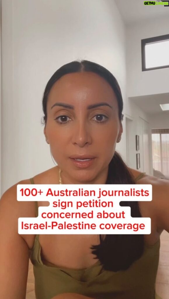 Antoinette Lattouf Instagram - If someone doesn’t want to work with me because I defend press freedom, responsible and fair journalism that doesn’t bow to political intimidation and lobby groups. Oh and coz I also don’t want more kids to get bombed - well fuck them. Israel’s devastating bombing campaign and media blockade in Gaza threatens newsgathering and press freedom in an unprecedented fashion. Newsrooms around the world have a duty to cover these events with integrity, transparency and rigour.  I’m appalled at the slaughter of media colleagues and their families and the apparent targeting of journalists which constitutes a violation of the Geneva Conventions.   I join hundreds of media colleagues in Australia, the US, Reporters Without Borders, the International Federation of Journalists and others in calling for an end to attacks on journalists and journalism itself. I stand by my Palestinian, Arab, Muslim, Jewish and Israeli colleagues during a time that is personally and professionally confronting for them. It is our duty as journalists to hold the powerful to account, to deliver truth and full context to our audiences, and to do so courageously without fear of political intimidation. Audiences are viewing much of this war through the lens of social media, fuelling suspicion of the mainstream media’s ability to properly inform audiences of events on the ground. We risk losing the trust of our audiences if we fail to apply the most stringent journalistic principles and cover this conflict in full. Petition link in my bio