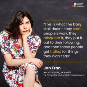 Antoinette Lattouf Instagram - Bullies be bullying. 
Women be bold.

Repost from @womeninjournalism & @womensagenda

Featuring: @jan__fran @clementine_ford @thelaurendubois @patskarvelas