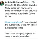 Antoinette Lattouf Instagram - I will always stand for truth. And against hate. (I also stand against overplucked eyebrows, but that’s a public interest investigation for another day) #NoFearNoFavour