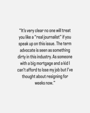 Antoinette Lattouf Instagram - Testimonies from journalists who didn’t - or couldn’t - sign the letter calling for greater scrutiny in the reporting of the violence unfolding in the Middle East. 

There were too many responses to include all of them but you get the idea. 

They come from journos in TV, print and online newsrooms, across both commercial and public broadcasters. 

The aim with sharing these is to give you a glimpse of the pressure some journalists are under and to make it clear that even though many didn’t sign the letter publicly, they support the letter privately.