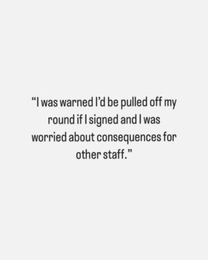 Antoinette Lattouf Instagram - Testimonies from journalists who didn’t - or couldn’t - sign the letter calling for greater scrutiny in the reporting of the violence unfolding in the Middle East. 

There were too many responses to include all of them but you get the idea. 

They come from journos in TV, print and online newsrooms, across both commercial and public broadcasters. 

The aim with sharing these is to give you a glimpse of the pressure some journalists are under and to make it clear that even though many didn’t sign the letter publicly, they support the letter privately.