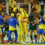 Anu Anand Instagram – What a match 😍😍😍
#cskforlife 💛💛💛 

Chennai super kings ku periya whistel adinga!!
ENGA THALA “DHONI” ku PERIYA WISHTEL ADINGAAAA!!!😍