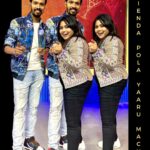 Anu Anand Instagram - Thats @anuanand_official and @adavadi_ansar from the sets of FRIENDA POLA YAARU MACHA? So far our best pic 😍🙌🏻 Thank u @mediamasons #fpym #mediamasons #anusupersinger #adavadiansar