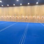 Anupam Kher Instagram - BULLSEYE: When I hit bullseye in the third try! Kuch Bhi Ho Sakta Hai! The name @abhinav_bindra in the shooting range hall was sufficient to inspire me! Dear @apurvichandela ! Are you impressed?? 😬Jai Ho! 🎯💪😎 #RifleShooting #Bullseye #Shooting GD Goenka University