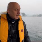 Anupam Kher Instagram - Merry Christmas to all of you. Wishing you Love , Peace and Happiness always! ❤️🎅🏻🎄 #MerryChristmas Taj Lake Palace, Udaipur, India