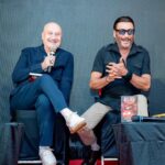 Anupam Kher Instagram - “Friends are medicine for a wounded heart, and vitamins for a hopeful soul.”❤️ #Friends #ShroffAndKher Mumbai - मुंबई