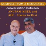 Anupam Kher Instagram – Here are some glimpses from a very memorable and interesting conversation between @airatmaninravi and @anupampkher 

Watch the full Podcast on our Youtube Channel : “AiR – Atman in Ravi”

#AskAiR #atmaninravi #spirituality #motivation #fridayvibes #interview #enlightenment #life #death #birth #rebirth #lifecycle #liberation #lifestyle #anupamkher #anupamkhershow #deepconversations #podcast #inspirational Mumbai – मुंबई