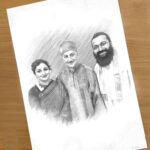 Anupam Kher Instagram - New sketch 💝👀@anupampkher WhatsApp no 9610702632