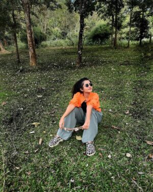 Anupama Parameswaran Instagram - Let your soul catch up with your body🤍 Happy Sunday 🕊️