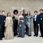 Anushka Sen Instagram - We come together to sing the COP28 UAE anthem “Lasting Legacy” The song shines a light on the urgency of the fight to reverse change and stop nature degradation, supporting climate action for vulnerable and displaced communities around the world in support of @refugees @rescueorg #COP28 #lastinglegacy @cop28uaeofficial Dubai Convention & Exhibition Centre