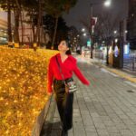 Anushka Sen Instagram - 01/01/24 🇰🇷🎀👨‍👩‍👧🫶 Seoul, Korea