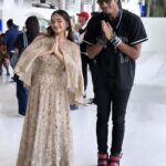 Anushka Sen Instagram - Music is a global language. Our song ‘Lasting Legacy’ got all of us together from around the world , for such an important cause. Thank you @unitednations @cop28uaeofficial for this opportunity. So glad to collaborate with such inspiring and talented people. So much passion in everybody, and such beautiful energies!!💜💜