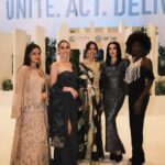 Anushka Sen Instagram - Music is a global language. Our song ‘Lasting Legacy’ got all of us together from around the world , for such an important cause. Thank you @unitednations @cop28uaeofficial for this opportunity. So glad to collaborate with such inspiring and talented people. So much passion in everybody, and such beautiful energies!!💜💜