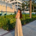 Anushka Sen Instagram - Lasting Legacy ✨ . Wearing @shyamalbhumika For @cop28uaeofficial @unitednations Hair @magictouchbyalinaadil Makeup by me :) Dubai, United Arab Emirates
