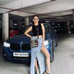 Anushka Sen Instagram - Denim days 🧋 . Skirt @fashionnova ✨