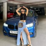Anushka Sen Instagram - Denim days 🧋 . Skirt @fashionnova ✨