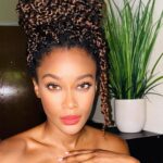 Ariel D. King Instagram - My top didn’t fit in the crop.🥴 #selfie West Hollywood, California