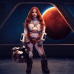 Ariel Winter Instagram – 👩🏻‍🚀🚀 Get ready to take flight! Mission begins this Monday June 5th @ 8/7c on FOX and then on @hulu the following day 👩🏻‍🚀🚀 #StarsOnMars @foxtv @realityclubfox