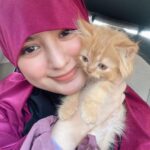 Arishfa Khan Instagram - Jummah mubarak🤍 My lil baby #ginger 🫶🏻🥺