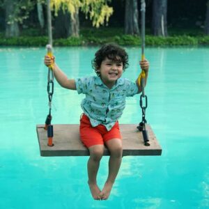 Arleth Terán Instagram - Los momentos más bellos de tu infancia mi niño, ver como los gozas, me hace muy feliz. @leonalexanderlaet #amordemama #donleon #leonalexanderlaet #infancia #gratitud #huastecapotosina @turismovalles @hustecasecreta