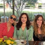 Arleth Terán Instagram - Las hermanas que Dios me regalo , GRACIAS por llenarme de fortaleza y de tanto apapacho. @laseoaneoficial @stella_simona #vida #hermandad #solidaridad Hacienda San José Lavista
