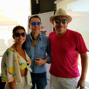 Arnaldo André Instagram - Con Polino y Majo Martino , en Radio Mitre, Mar del Plata.