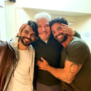 Arnaldo André Instagram - " Feliz de reencontrar a mis queridos  @gonzaloezequielheredia & @castrolucianook ,untos en #mardelplata ChR PR
