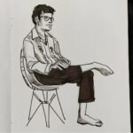 Asa Butterfield Instagram - Just a few of my favourite pieces from Tuesdays life drawing. Thank you everyone for getting involved, @2bornot2bcollective smashed it setting it up + we raised over 1.5K for @mindcharity !!!