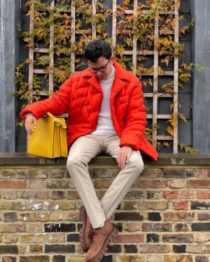 Asa Butterfield Instagram - Manifesting autumn with @fendi
