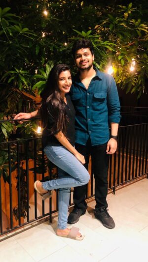 Ashika Yash Instagram - Dippam Dappam 🎭

Team Kathija ♥️✨

That was one unforgettable eve 
@narayanan_alagar ♥️ @ashika_yash_ ♥️

#dippamdappam #krk #kathuvakularendukadhal#teamkathija #samantha #vjs #tamilcinema #trending #trendingreels #dance #ashikayash