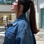 Ashley Graham Instagram - the ponytail is the main character