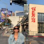 Ashley Nicole Williams Instagram - so I ironically wore the same jean outfit 2 1/2 years ago in front of our first billboard as I did in front of our last. and boy has baby grown. if I could hug that girl and hold her tight, say ya did it kid. 3 seasons as a lead on a tv show. I’m so proud of you. proud of us. cheers to these final episodes, cheers to 4 years of making this show and 3 wildly beautiful seasons, and cheers to leaving a mark on anyone and everyone who loves our show as much as we do. This final season is and always will be for you guys. See u tonight for episode 6. Goddess protect. 🤍 AB