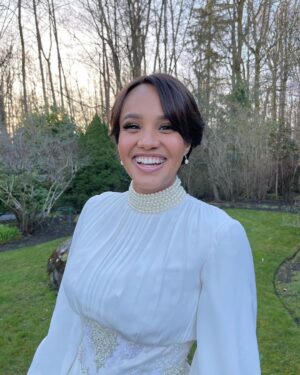 Ashley Nicole Williams Instagram - reminiscing on my (Abigail’s) wedding day 🕊️